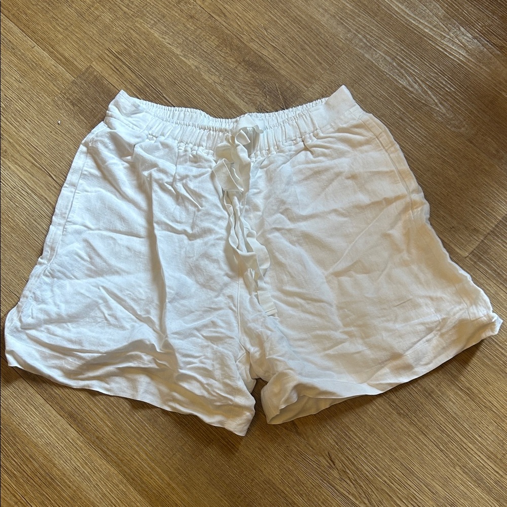 MAYE  linen blend ARCHER SHORTS